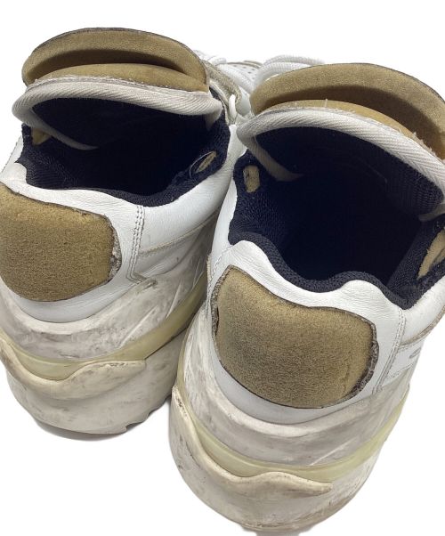 Maison Margiela（メゾンマルジェラ）Maison Margiela (メゾンマルジェラ) ロートップレトロフィットスニーカー ホワイト サイズ:39の古着・服飾アイテム