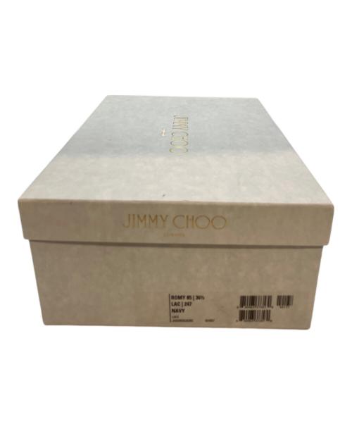 JIMMY CHOO（ジミーチュウ）JIMMY CHOO (ジミーチュウ) レースパンプス ネイビー サイズ: 23.5cmの古着・服飾アイテム
