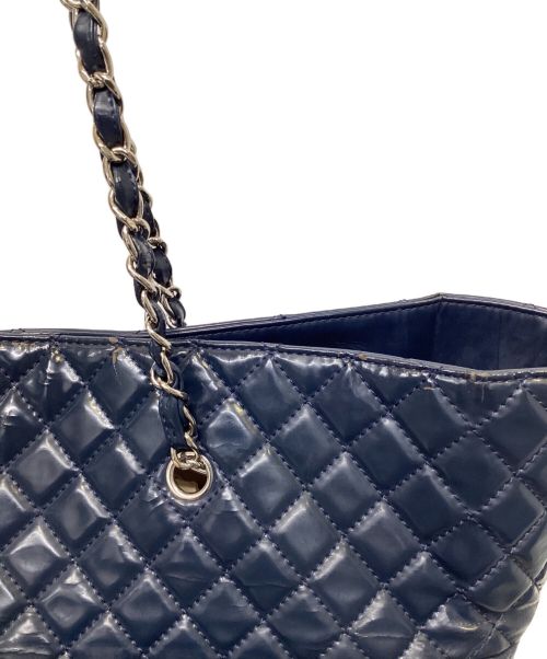 CHANEL（シャネル）CHANEL (シャネル) マトラッセトートバッグ ネイビーの古着・服飾アイテム