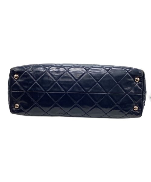 CHANEL（シャネル）CHANEL (シャネル) マトラッセトートバッグ ネイビーの古着・服飾アイテム
