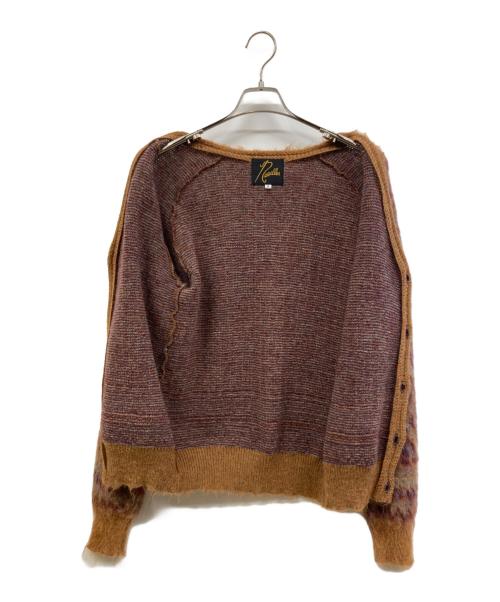 Needles（ニードルズ）Needles (ニードルズ) モヘアカーディガン ブラウン サイズ:Sの古着・服飾アイテム