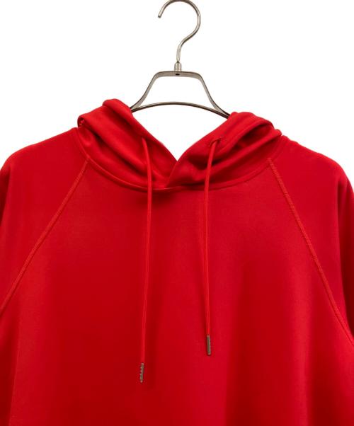 muta MARINE（ムータマリン）muta MARINE (ムータマリン) ストレッチ プルオーバーパーカー レッド サイズ:Mの古着・服飾アイテム