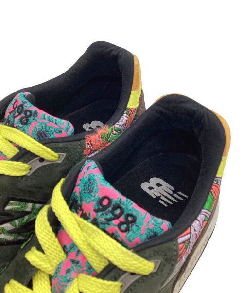 NEW BALANCE（ニューバランス）NEW BALANCE (ニューバランス) ローカットスニーカー グリーン×ブラウン サイズ:11の古着・服飾アイテム