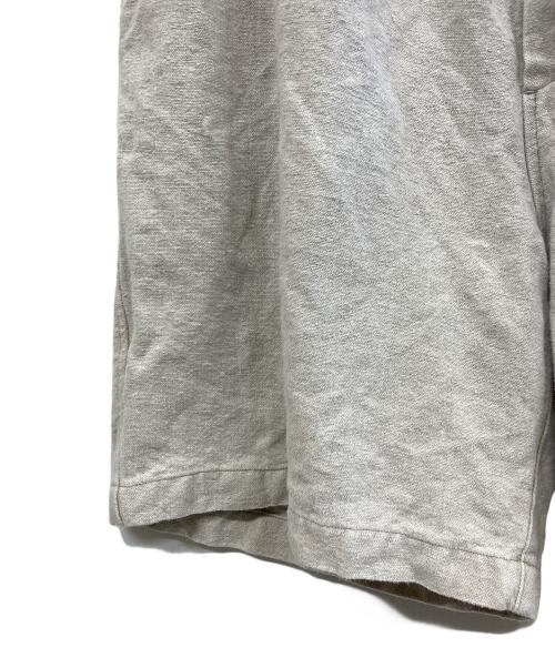 MITTAN（ミッタン）MITTAN (ミッタン) 亜麻苧麻ショートパンツ ベージュ サイズ:Freeの古着・服飾アイテム