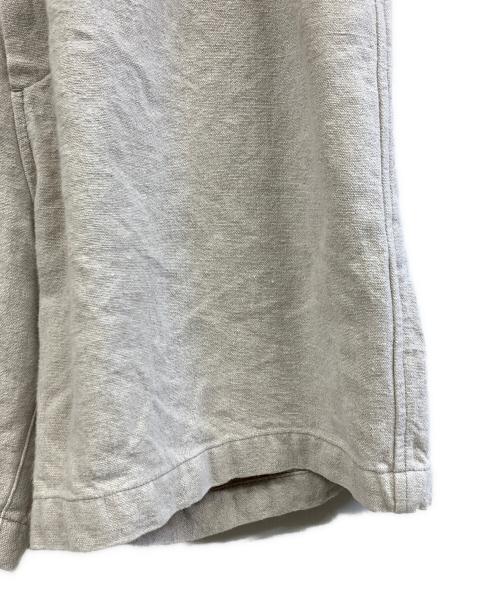 MITTAN（ミッタン）MITTAN (ミッタン) 亜麻苧麻ショートパンツ ベージュ サイズ:Freeの古着・服飾アイテム
