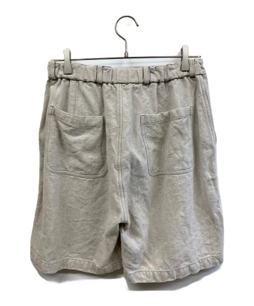 MITTAN（ミッタン）MITTAN (ミッタン) 亜麻苧麻ショートパンツ ベージュ サイズ:Freeの古着・服飾アイテム