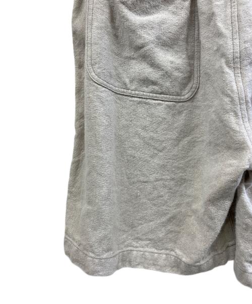 MITTAN（ミッタン）MITTAN (ミッタン) 亜麻苧麻ショートパンツ ベージュ サイズ:Freeの古着・服飾アイテム