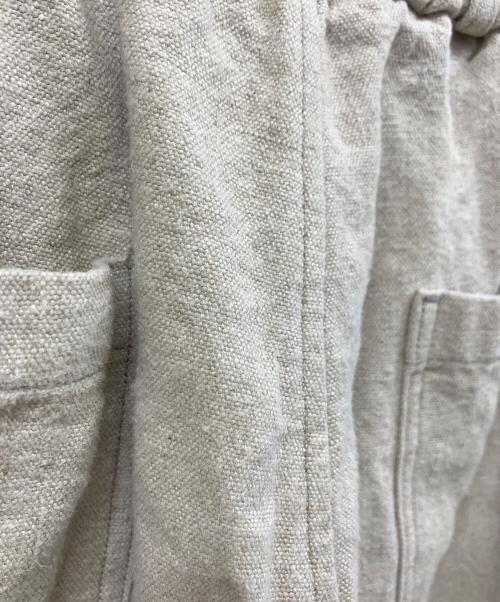 MITTAN（ミッタン）MITTAN (ミッタン) 亜麻苧麻ショートパンツ ベージュ サイズ:Freeの古着・服飾アイテム
