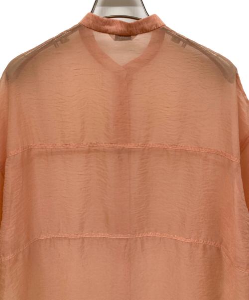 CLANE（クラネ）CLANE (クラネ) リングシアーシャツ ピンク サイズ:1の古着・服飾アイテム
