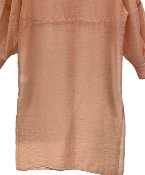 CLANE（クラネ）CLANE (クラネ) リングシアーシャツ ピンク サイズ:1の古着・服飾アイテム