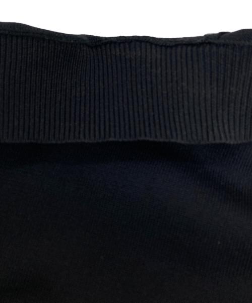 ADORE（アドーア）ADORE (アドーア) ベーシックノースリーブニット ブラック サイズ:38の古着・服飾アイテム