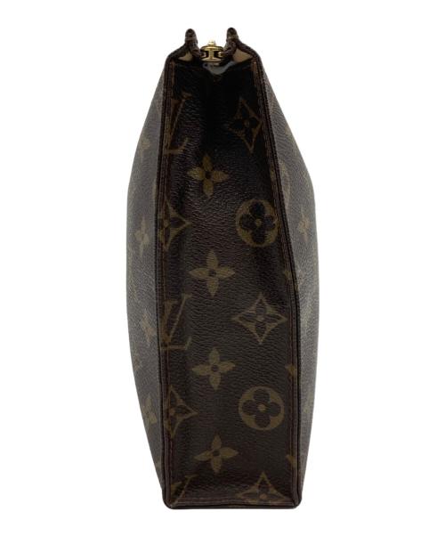 LOUIS VUITTON（ルイ ヴィトン）LOUIS VUITTON (ルイ ヴィトン) LOUIS VUITTON ポッシュトワレット26  ブラウンの古着・服飾アイテム