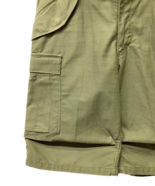 US ARMY（ユーエスアーミー）US ARMY (ユーエスアーミー) ハーフカーゴパンツ カーキ サイズ:Sの古着・服飾アイテム