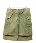 US ARMY（ユーエスアーミー）の古着「ハーフカーゴパンツ」｜カーキ
