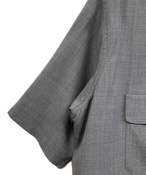 Unlikely（アンライクリー）Unlikely (アンライクリー) 半袖スポーツオープンカラーシャツ ライトグレー サイズ:Lの古着・服飾アイテム