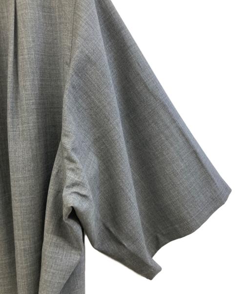 Unlikely（アンライクリー）Unlikely (アンライクリー) 半袖スポーツオープンカラーシャツ ライトグレー サイズ:Lの古着・服飾アイテム