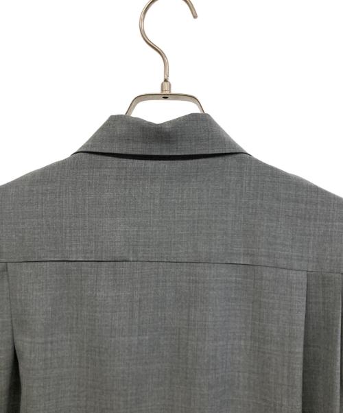 Unlikely（アンライクリー）Unlikely (アンライクリー) 半袖スポーツオープンカラーシャツ ライトグレー サイズ:Lの古着・服飾アイテム