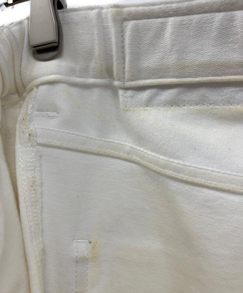 UNDERCOVER（アンダーカバー）UNDERCOVER (アンダーカバー) オープンニースリムパンツ ホワイト サイズ:5の古着・服飾アイテム