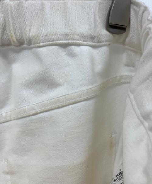 UNDERCOVER（アンダーカバー）UNDERCOVER (アンダーカバー) オープンニースリムパンツ ホワイト サイズ:5の古着・服飾アイテム
