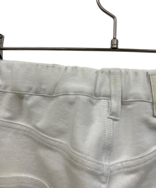 UNDERCOVER（アンダーカバー）UNDERCOVER (アンダーカバー) オープンニースリムパンツ ホワイト サイズ:5の古着・服飾アイテム