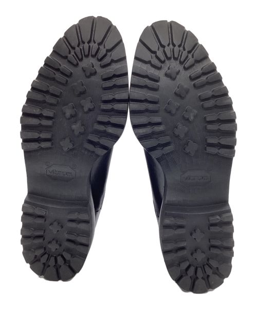 W.H（ダブルエイチ）W.H (ダブルエイチ) サイドゴアブーツ ブラック サイズ:8の古着・服飾アイテム