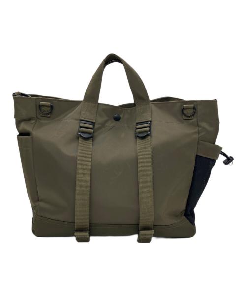 POTR（ピー・オー・ティー・アール） POTR (ピー・オー・ティー・アール) RIDE 2WAY TOTE BAG カーキ×ブラックの古着・服飾アイテム