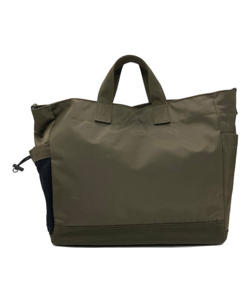 POTR（ピー・オー・ティー・アール） POTR (ピー・オー・ティー・アール) RIDE 2WAY TOTE BAG カーキ×ブラックの古着・服飾アイテム