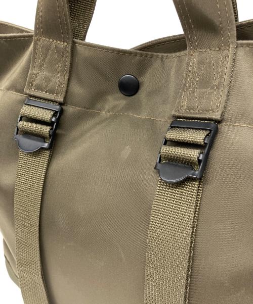 POTR（ピー・オー・ティー・アール） POTR (ピー・オー・ティー・アール) RIDE 2WAY TOTE BAG カーキ×ブラックの古着・服飾アイテム