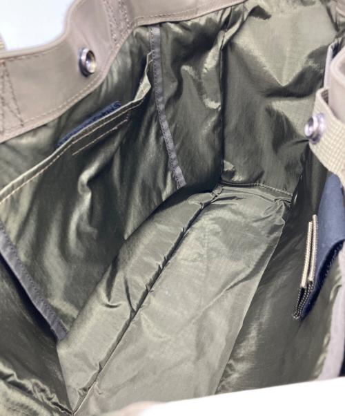 POTR（ピー・オー・ティー・アール） POTR (ピー・オー・ティー・アール) RIDE 2WAY TOTE BAG カーキ×ブラックの古着・服飾アイテム