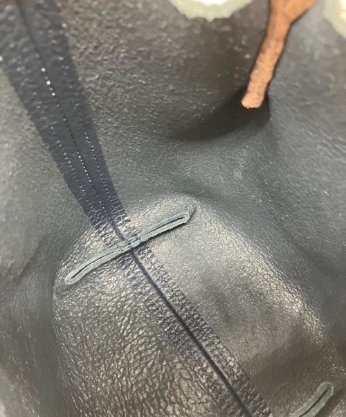 HENDER SCHEME（エンダースキーマ）Hender Scheme (エンダースキーマ) Piano bag ネイビー×ブラウンの古着・服飾アイテム