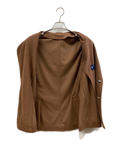TOMORROW LAND（トゥモローランド）TOMORROW LAND (トゥモローランド) コットンジャージーブレザー ブラウン サイズ:44の古着・服飾アイテム