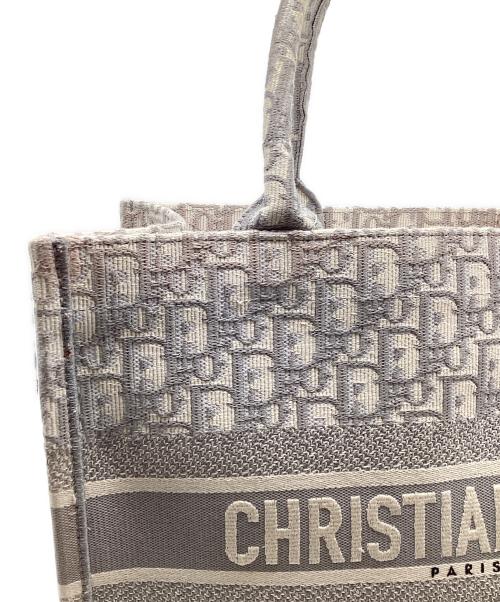 Christian Dior（クリスチャン ディオール）Christian Dior (クリスチャン ディオール) ブックトート グレーの古着・服飾アイテム