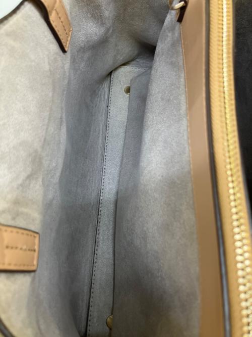 Kate Spade（ケイトスペード）Kate Spade (ケイトスペード) 2WAYバッグ ホワイト×ブラウンの古着・服飾アイテム