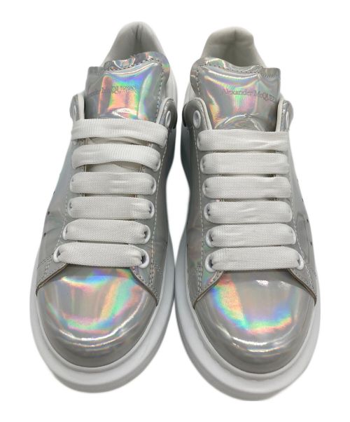 ALEXANDER McQUEEN（アレキサンダーマックイーン）ALEXANDER McQUEEN (アレキサンダーマックイーン) ローカットスニーカー ライトグレー サイズ:37の古着・服飾アイテム