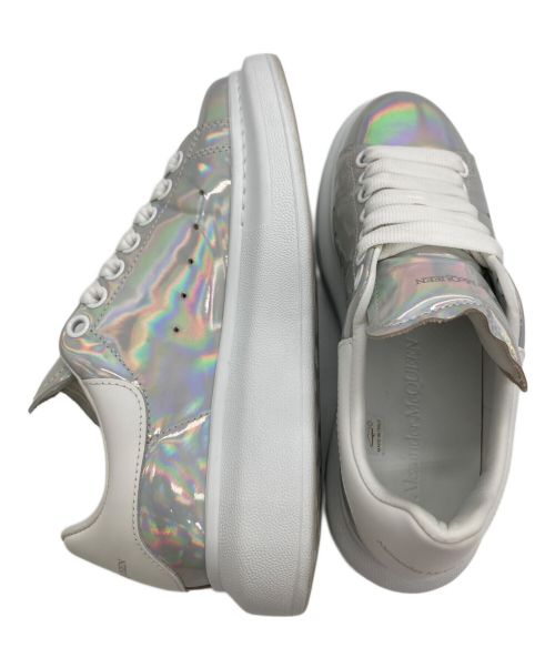 ALEXANDER McQUEEN（アレキサンダーマックイーン）ALEXANDER McQUEEN (アレキサンダーマックイーン) ローカットスニーカー ライトグレー サイズ:37の古着・服飾アイテム