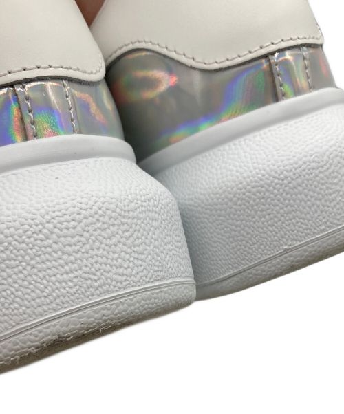 ALEXANDER McQUEEN（アレキサンダーマックイーン）ALEXANDER McQUEEN (アレキサンダーマックイーン) ローカットスニーカー ライトグレー サイズ:37の古着・服飾アイテム