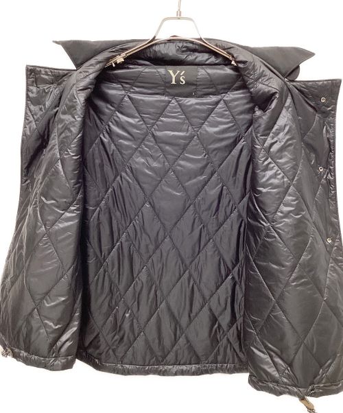 Y's（ワイズ）Y's (ワイズ) NYLON CHINO CLOTH MIDDLE COAT ブラック サイズ:2の古着・服飾アイテム