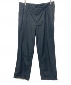 SEQUELシークエル）の古着「T/Cツイル タック テーパード チノパンツ」｜ブラック