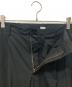 中古・古着 SEQUEL (シークエル) T/Cツイル タック テーパード チノパンツ ブラック サイズ:XL：8000円