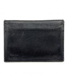 PRADA（プラダ）の古着「カードケース」｜ブラック
