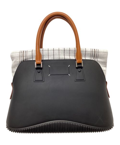Maison Margiela（メゾンマルジェラ）Maison Margiela (メゾンマルジェラ) 5AC Bag Medium ホワイト×ブラウン サイズ:Freeの古着・服飾アイテム