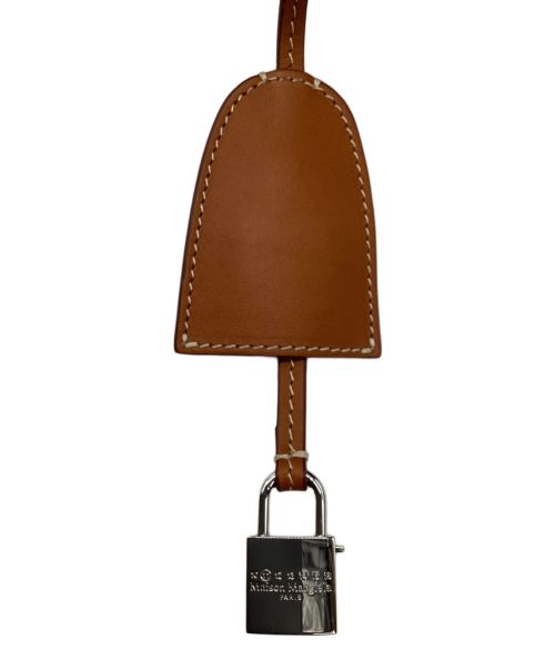 Maison Margiela（メゾンマルジェラ）Maison Margiela (メゾンマルジェラ) 5AC Bag Medium ホワイト×ブラウン サイズ:Freeの古着・服飾アイテム