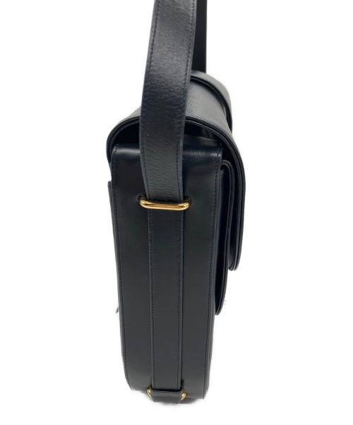 Cartier（カルティエ）Cartier (カルティエ) サファイアライン ショルダーバッグ ギャランティカード付 ダークネイビーの古着・服飾アイテム