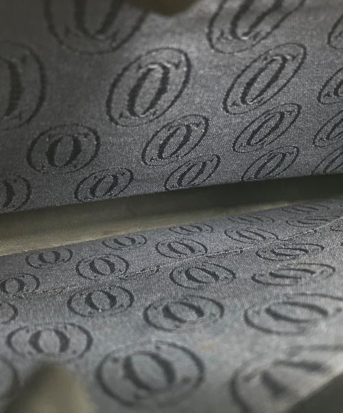 Cartier（カルティエ）Cartier (カルティエ) サファイアライン ショルダーバッグ ギャランティカード付 ダークネイビーの古着・服飾アイテム