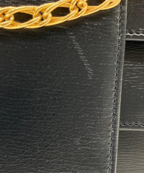 Cartier（カルティエ）Cartier (カルティエ) サファイアライン ショルダーバッグ ギャランティカード付 ダークネイビーの古着・服飾アイテム