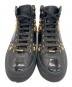JIMMY CHOO (ジミーチュウ) スタースタッズエナメルハイカットスニーカー ブラック サイズ:26.5：8000円
