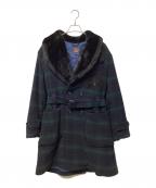 WOOLRICH×BEAMSウールリッチ×ビームス）の古着「コート」｜ネイビー