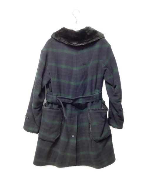 WOOLRICH（ウールリッチ）WOOLRICH (ウールリッチ) BEAMS (ビームス) コート ネイビー サイズ:Sの古着・服飾アイテム