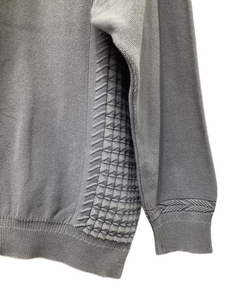 yashiki（ヤシキ）yashiki (ヤシキ) Unabara Cardigan ペールブルー サイズ:Mの古着・服飾アイテム