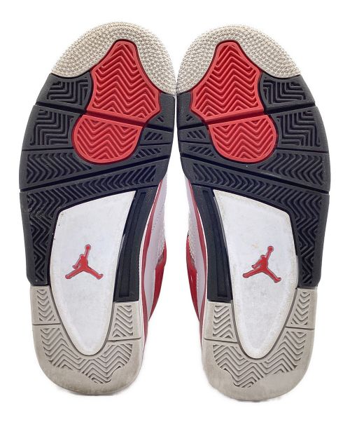 NIKE（ナイキ）NIKE (ナイキ) ローカットスニーカー ホワイト×レッド サイズ:7の古着・服飾アイテム